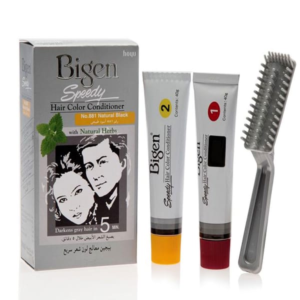 Bigen Hair Color Conditioner Natural Black 881