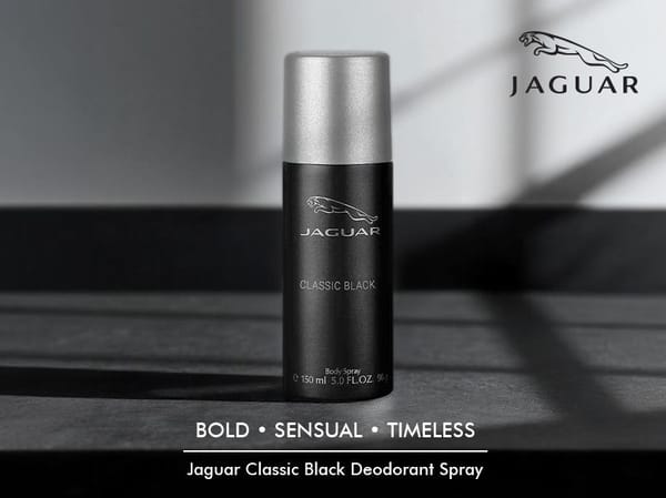 JAGUAR CLASSIC BLACK BODY SPRAY 200ML