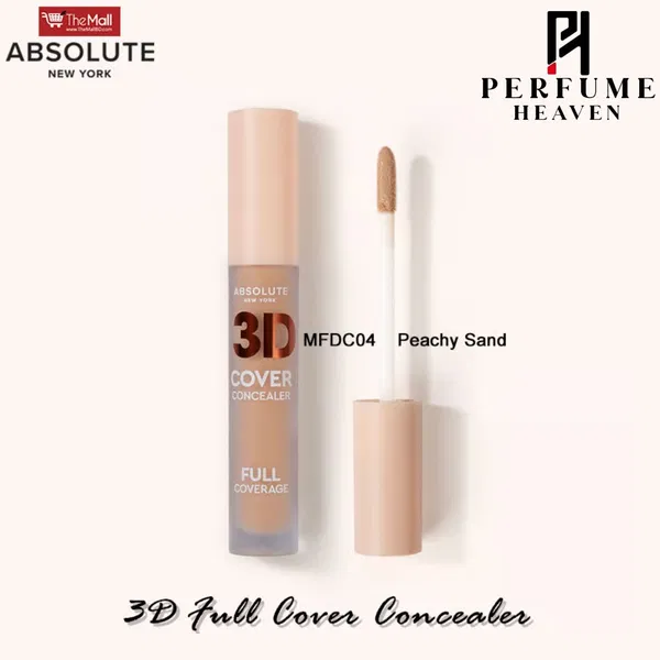 Absolute New York 3D Full Cover Concealer 5.5ml - MFDC04 Peachy Sand
