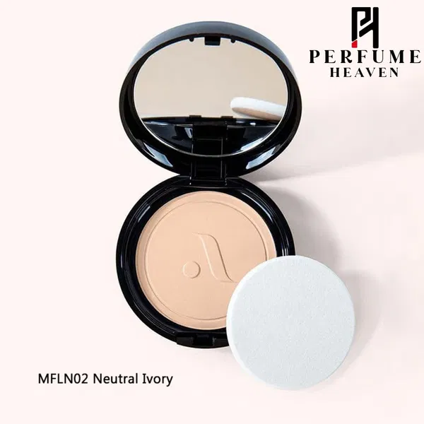 Absolute Locked-In Silky Matte Finish Medium Coverage Smoothing Powder Foundation - MFLN02 Neutral Ivory