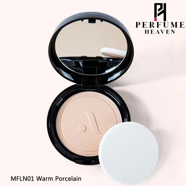 Absolute Locked-In Silky Matte Finish Medium Coverage Smoothing Powder Foundation - MFLN01 Warm Porcelain