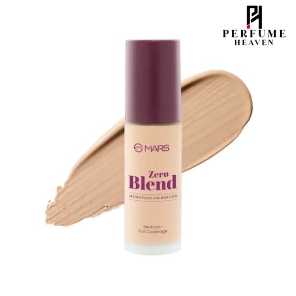 Mars Cosmetics Zero Blend Weightless Foundation #07 Caramel Glow (30ml)