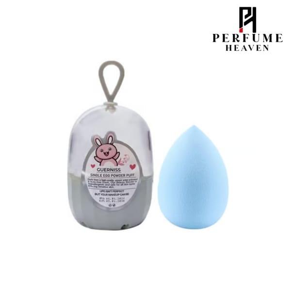 Guerniss Single Egg Powder Puff Tear Drop - Sky Blue