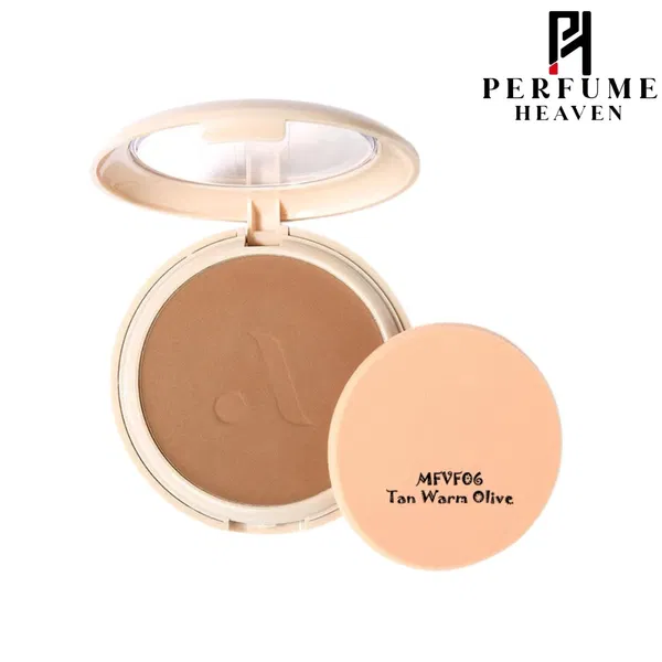 Absolute New York Velvet Focus Medium To Full Coverage Powder Foundation 6g - MFVF06 Tan Warm Olive