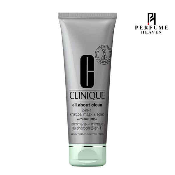 Clinique All About Clean™ 2-in-1 Charcoal Mask + Scrub