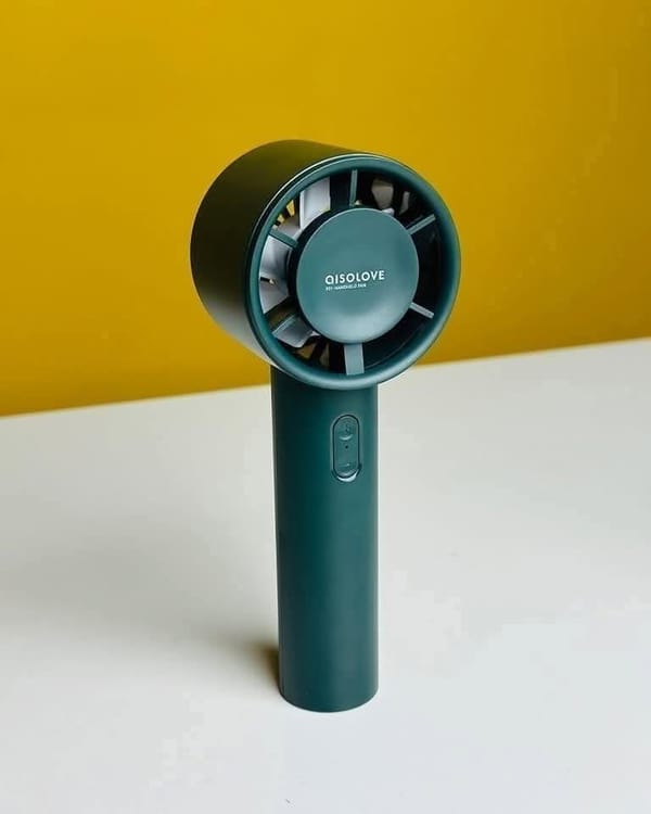 Xiaomi AISOLOVE F01 Handheld Turbo Fan (2000mAh Battery) – Green Color