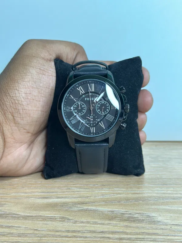 Fossil Grant Chronograph FS4736 Black Dial