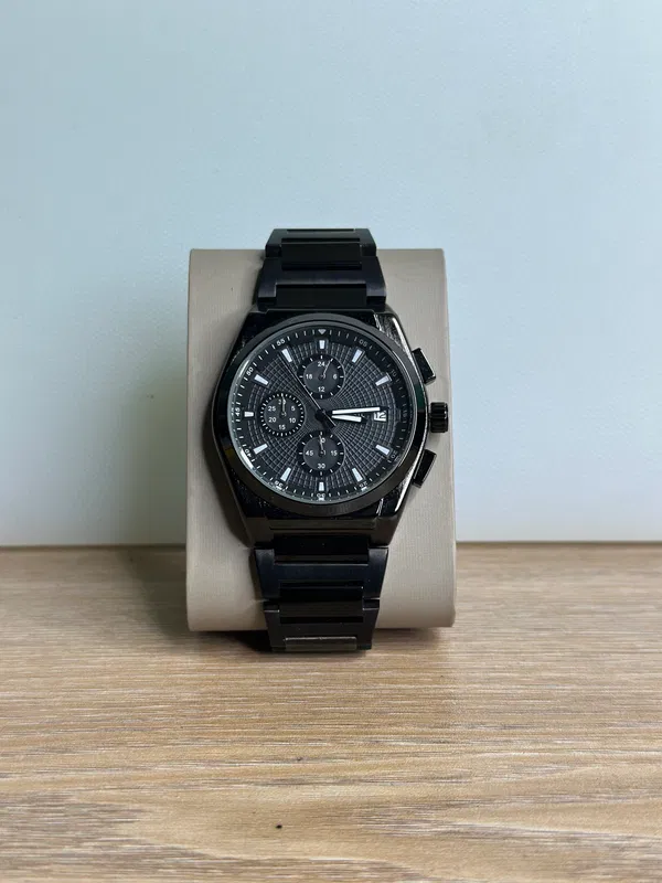 Fossil Everett Chronograph Chain - Black
