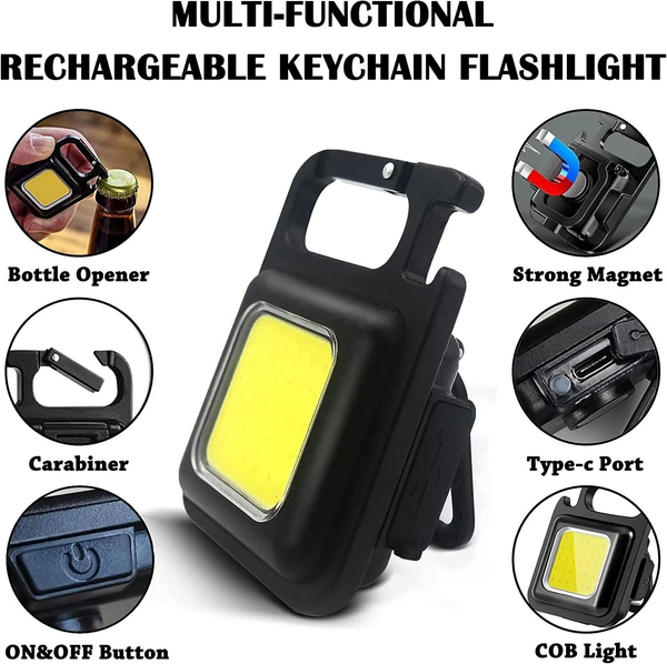 🔥এই দামে এমন Useful Gadget বারবার আসবে না | Emergency COB Keychain Light