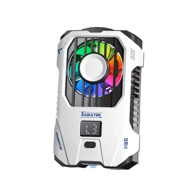 X136 Back Clip Semiconductor Mobile Cooling Fan Gaming Phone Cooler