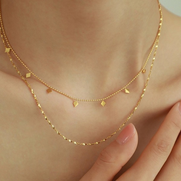 Two layer minimal neckpiece