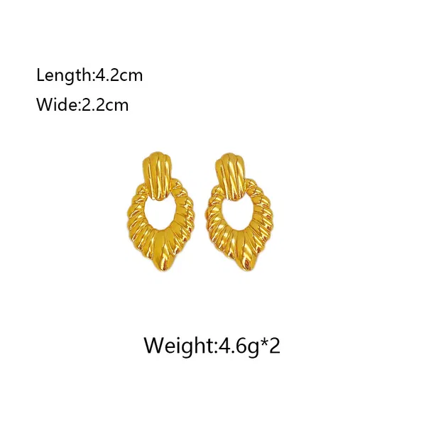 Flame Drops Earrings