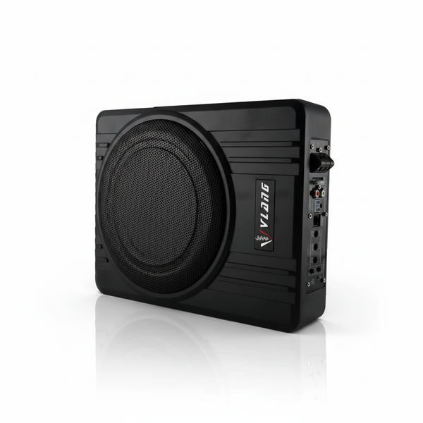 VLANG VL1083-B – 2000W Underseat Active Subwoofer