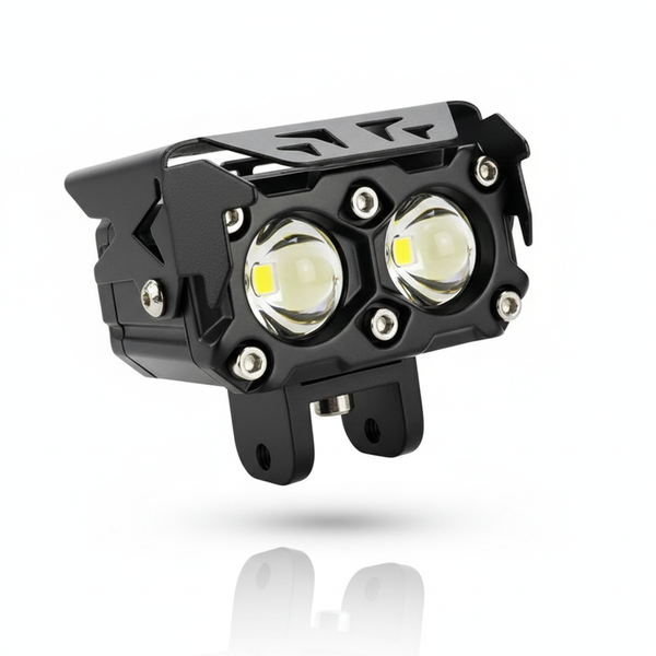 Motorcycle External Spotlight (Dual Lens)