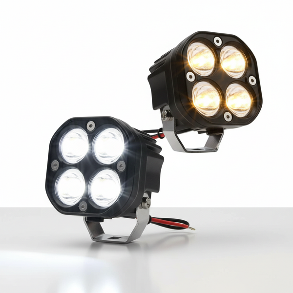 W76-WY (Two colors) Motorcycle External Spotlight