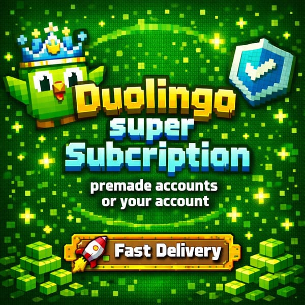 Duolingo Super - Premade Account or Your Account