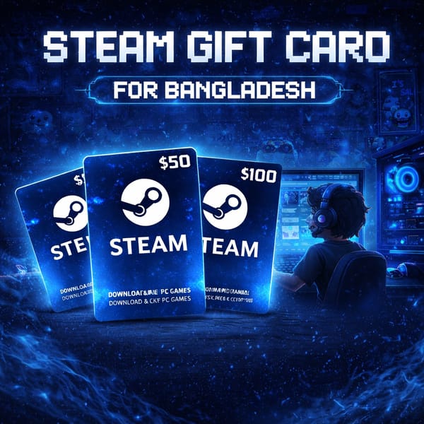 [ Hot price ] Steam Gift Card - Bangladesh Region