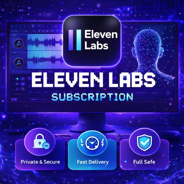 ElevenLabs Subscription - Premade Account