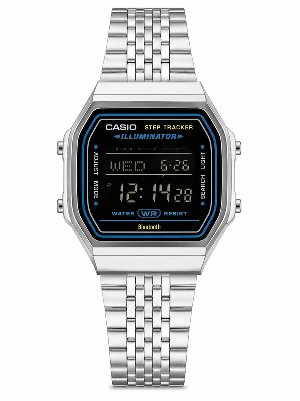 CASIO VINTAGE DIGITAL TRACKER NEGATIVE DISPLAY