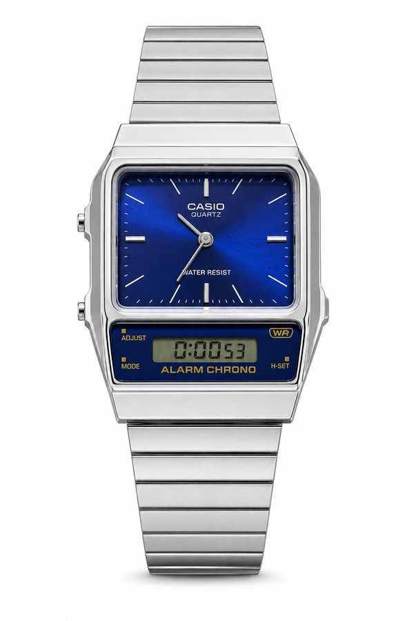CASIO BLUE RETRO DIGITAL
