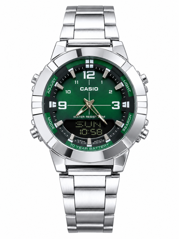 CASIO HYBRID SPORT DIGITAL GRADIENT GREEN