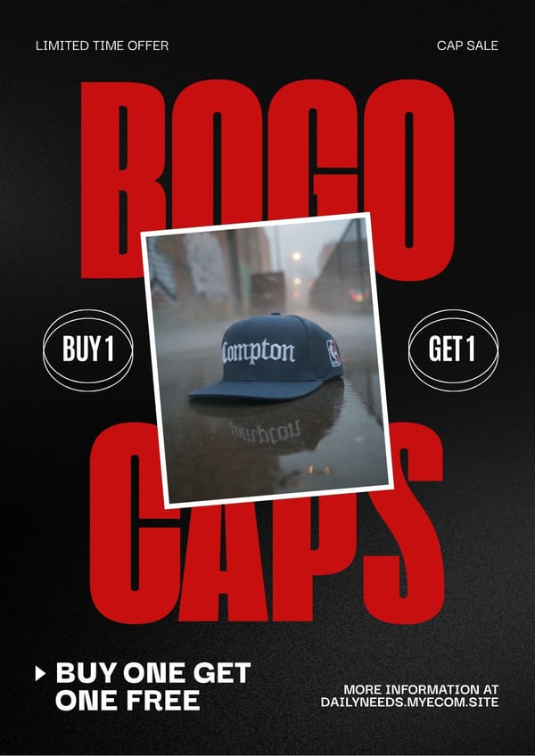Buy 1 Get 1 FREE Caps in Bangladesh | Stylish Caps Combo Offer | Limited Stock