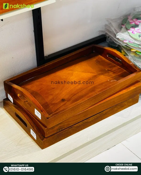 Solid Wooden Tray