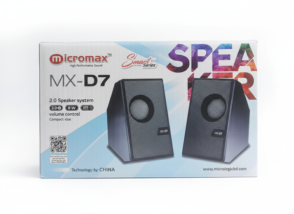 Micromax MX-D7 Smart Series 2.0 Multimedia Speaker