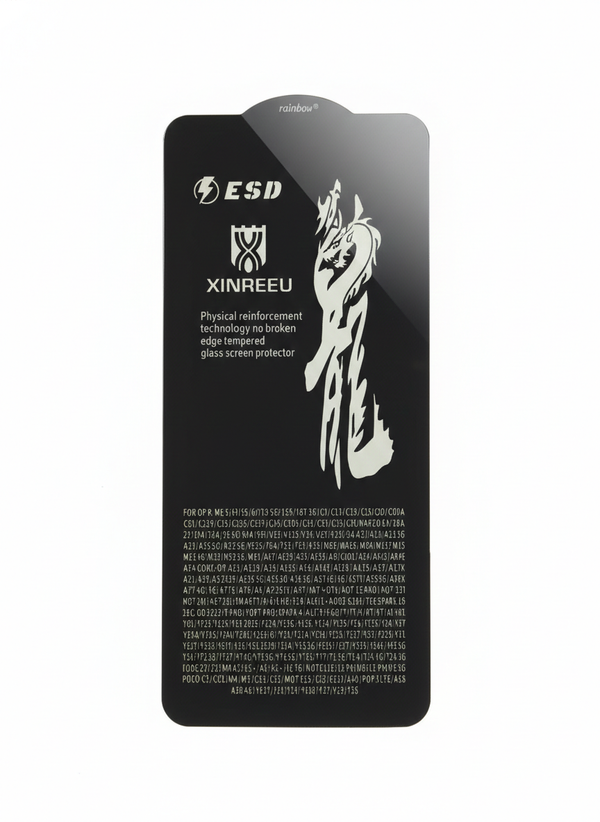 XINREEU Dragon Series: Ultimate ESD Anti-Static Tempered Glass ( rainbow glass )