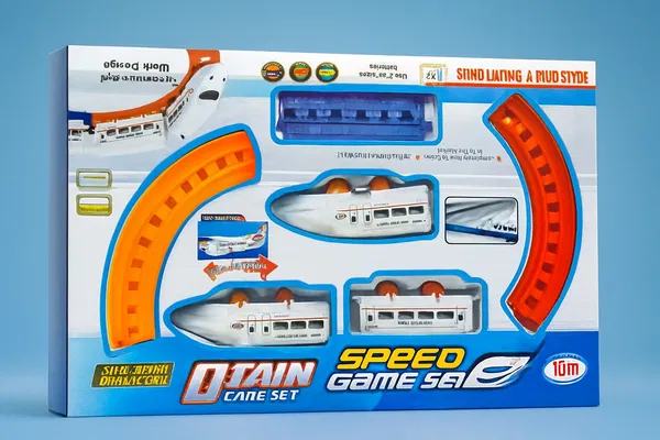 Ultramodern High-Speed Bullet Train Toy Set – সোনামণিদের জন্য আকর্ষণীয় ব্যাটারি চালিত ট্রেন গেম সেট