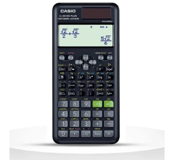 Casio FX-991ES PLUS-2 Scientific Calculator - Battery Powered-Black