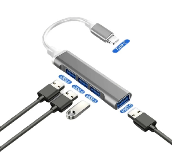 CASIFY H04 4 Ports Type C 3.0 Hub