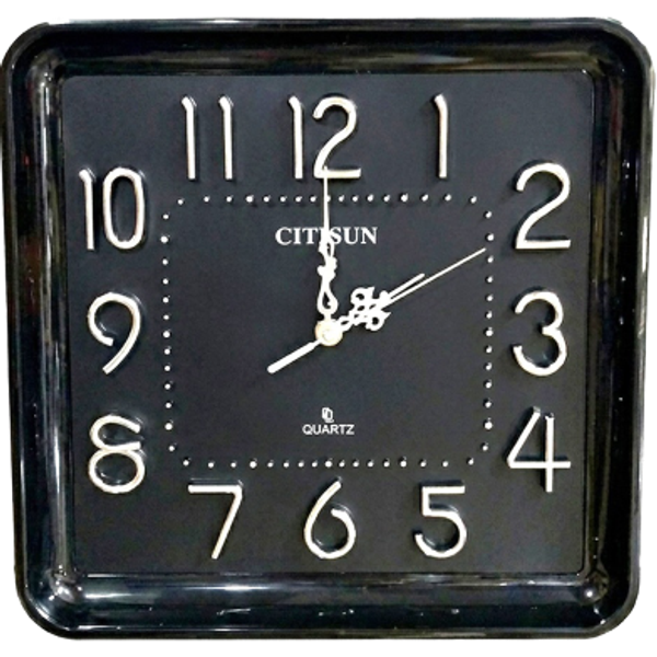 Citisun Wall Clock - Black - Citisun 43