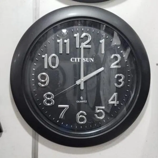 Citisun Wall Clock Black Citisun - 62