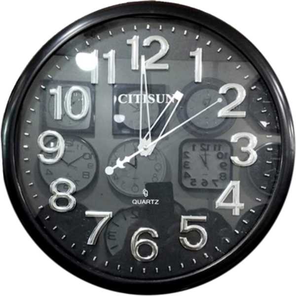 Citisun Wall Clock - Black - Citisun 71