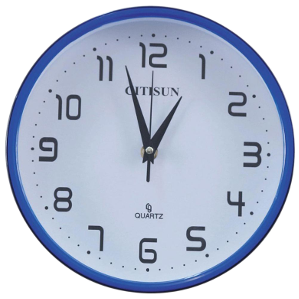 Citisun Wall Clock - Blue and White - Citisun 34