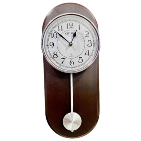 Citisun Wall Clock - Brown and White- Citisun 41P