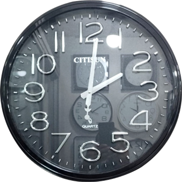Citisun Wall Clock - Citisun 80 - Black
