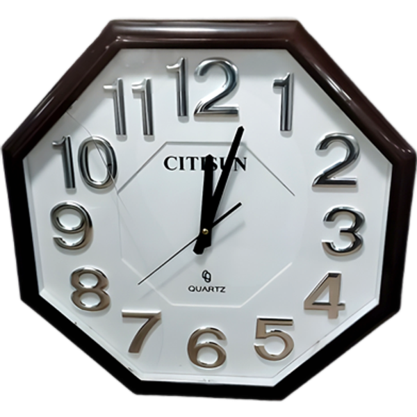 Citisun Wall Clock Coffee And White Citisun 4B7