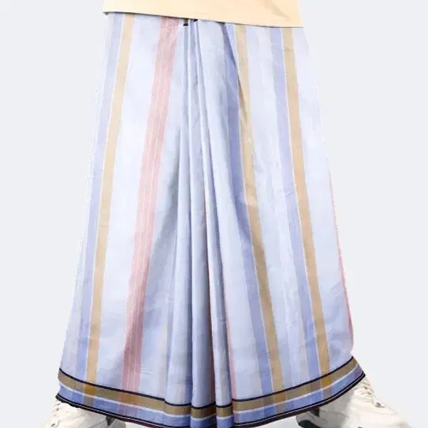 Alif Cool Sky Stripe Lungi
