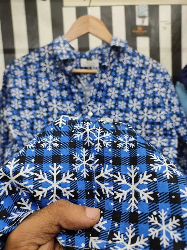 Trendy floral print shirt for summer