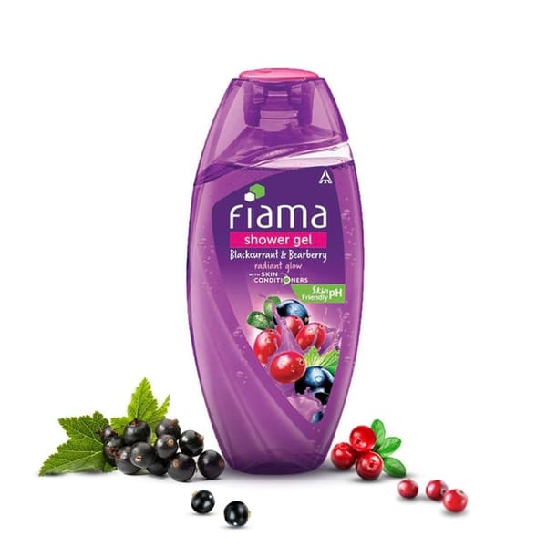 Fiama Shower Gel Patchouli & Macadamia, Body Wash With Skin Conditioners For Soft Glowing Skin, 250ml