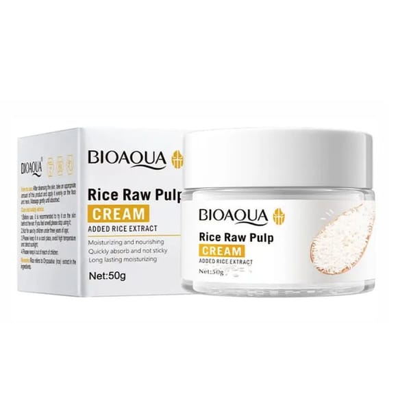 Bioaqua Rice Raw Pulp Face Cream