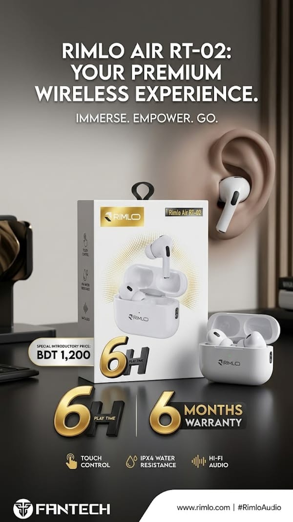 Rimlo Air RT-02 TWS Bluetooth Earbuds