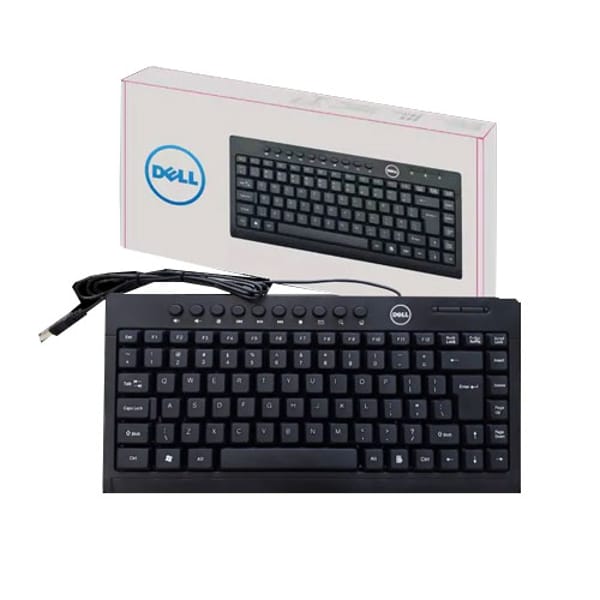 Dell KB616 Mini Multimedia Wired USB Keyboard