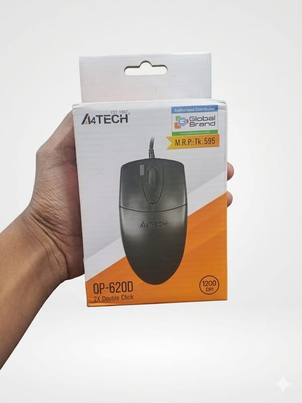 A4TECH OP-620D 2X Click Optical Mouse