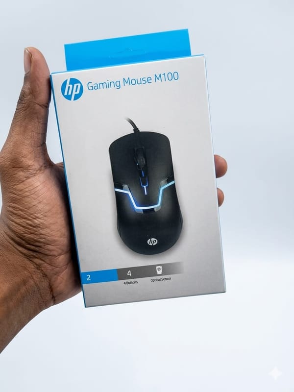 HP M100 Optical Wired Gaming Mouse -Rgb Mouse