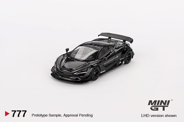 MiniGT - McLaren 720S LB★Works Black