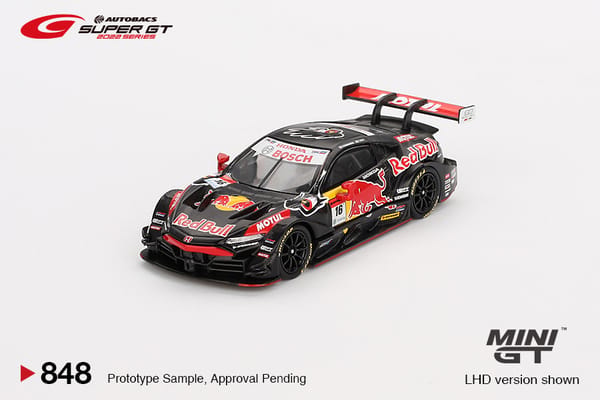 MiniGT - Honda NSX-GT "TYPE S" GT500 #16 "Red Bull MOTUL MUGEN NSX-GT " TEAM Red Bull MUGEN 2022 SUPER GT SERIES