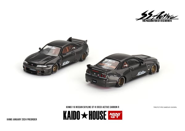 Kaido House - Nissan Skyline GT-R (R33) Active Carbon R KHMG116